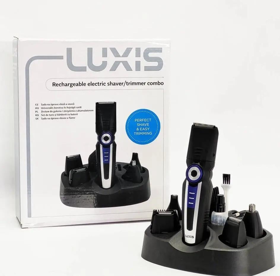 Триммер Luxis ATC-MS002 3в1 с 5 насадками