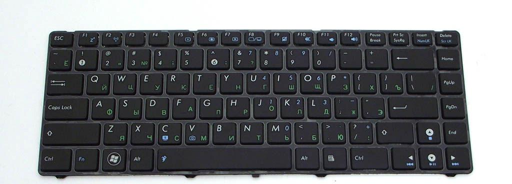 Клавиатура для ноутбука Asus U45 U45Jc матовая (04GNV62KRU00)