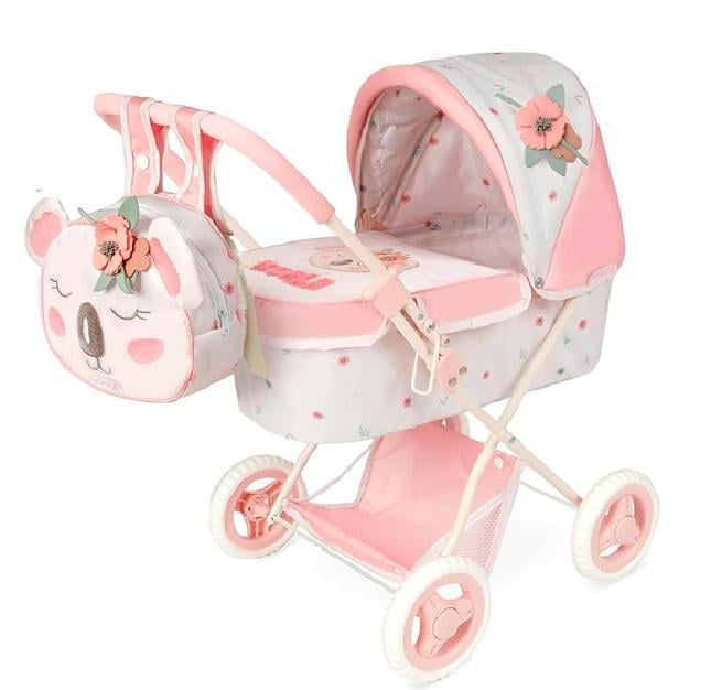 Коляска для кукол коала Розовый (85079) Коляска для кукол коала Розовый (85079)