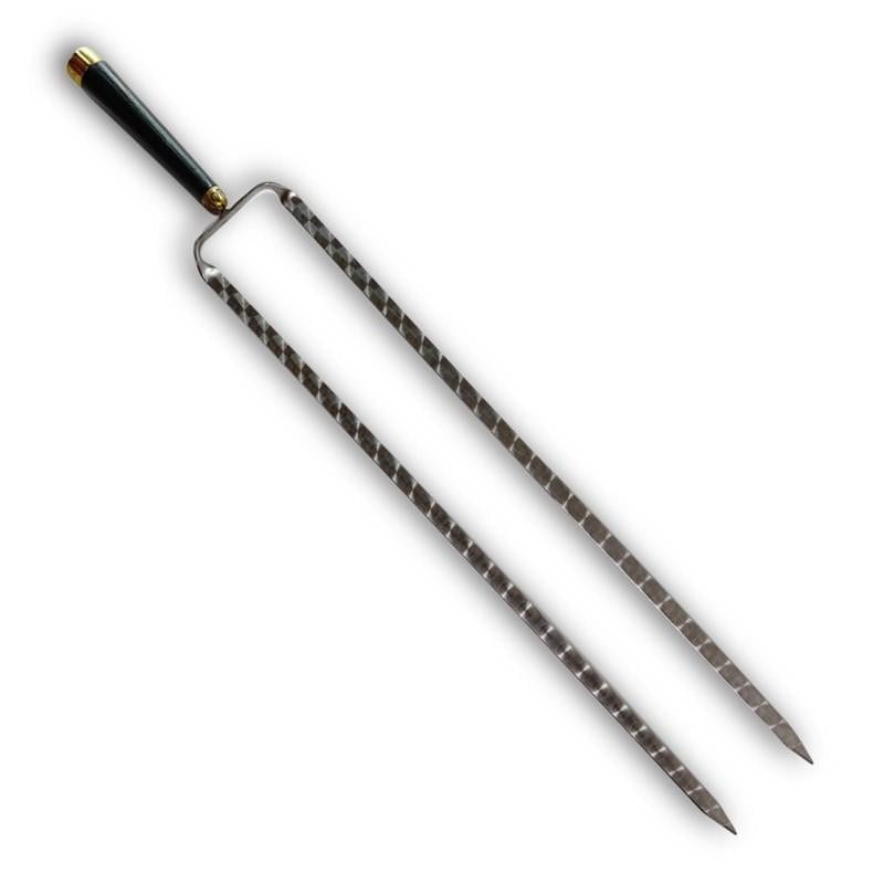 Шампур-вертель с деревянной ручкой Gorillas BBQ Польский герб овал (SKK28)