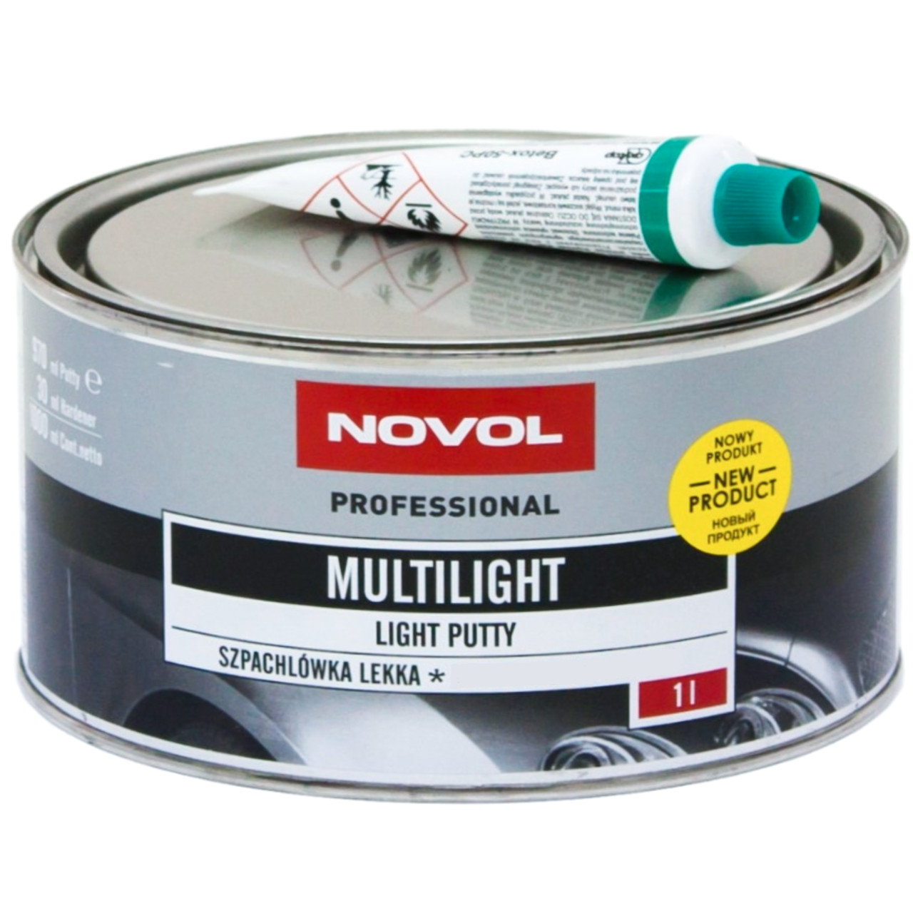 Шпаклевка универсальная облегченная NOVOL Multilight 1 л