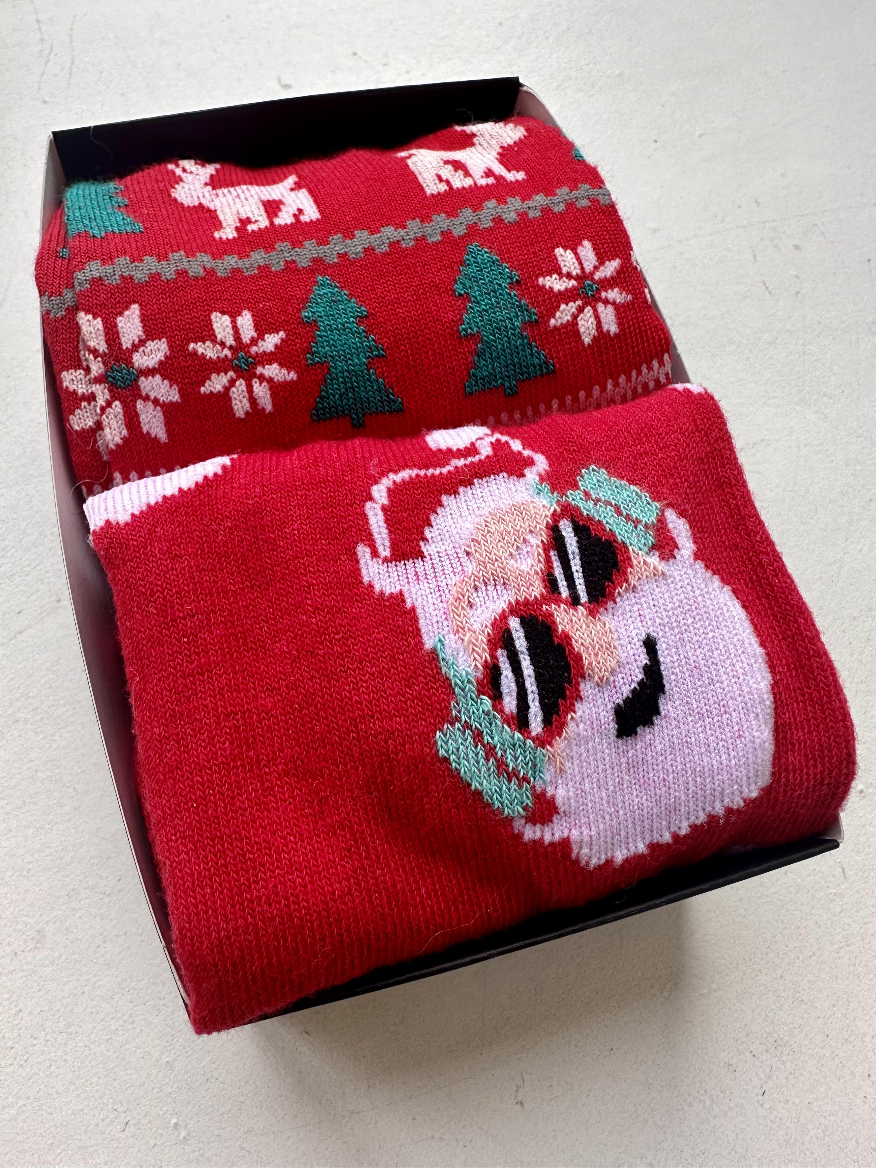 Набір подарунковий з новорічними шкарпетками (13532688) - фото 3 Набір подарунковий з новорічними шкарпетками (13532688) - фото 3