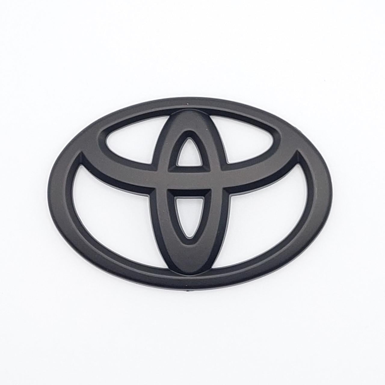 Эмблема руля Toyota 65х45 мм Черный матовый (1783516566)