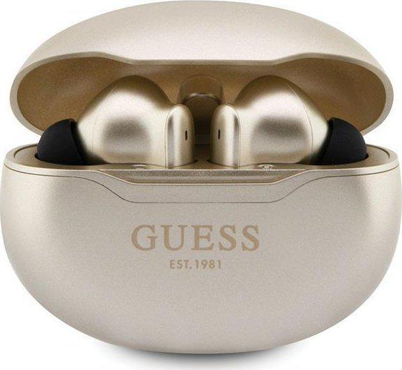 Навушники TWS Guess Classic Logo Gold (GUTWST50ED)