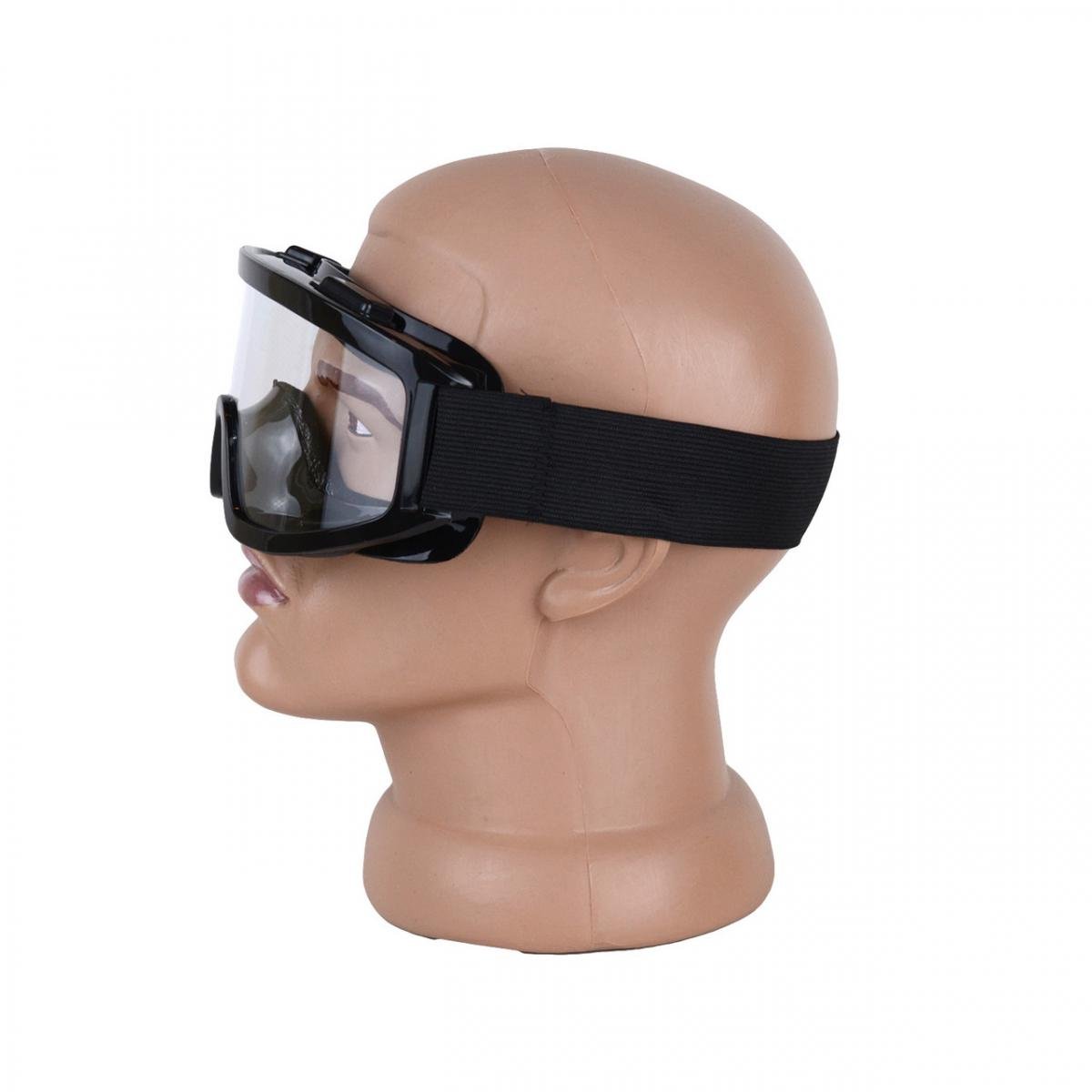 Маска-очки для спорта с вентиляцией прозрачная линза (МГ-1001-53) - фото 4 Маска-очки для спорта с вентиляцией прозрачная линза (МГ-1001-53) - фото 4