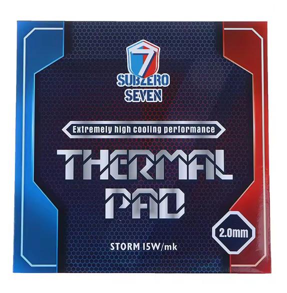 Термопрокладка SubZero Seven Storm 15 W/mK 100x100x2,0 мм (2482015000)