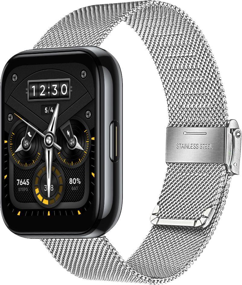 Ремешок металлический Rapid для Realme Watch 2/2 Pro Silver (37281-59)