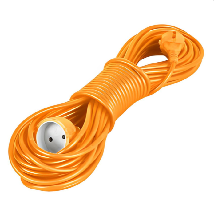 Удлинитель переноски папа-мама Loga 30 м 2х1,5 мм2 3000 Вт 16А 250В