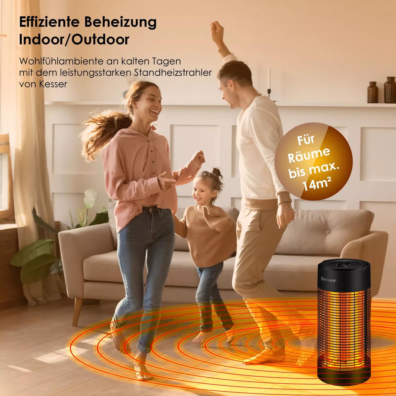 Инфракрасный обогреватель KESSER 38 см 700 Вт Белый (2396167036) - фото 9 Инфракрасный обогреватель KESSER 38 см 700 Вт Белый (2396167036) - фото 9