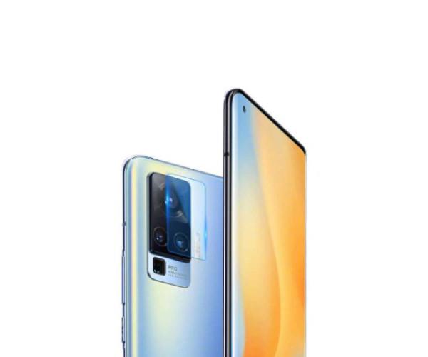 Противоударная гидрогелевая пленка Hydrogel Film для vivo X60 Pro 5G на камеру 3 шт, Transparent