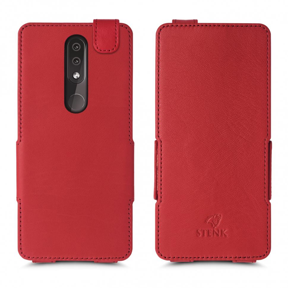 Чехол флип Stenk Prime для Nokia 4.2 Красный (64703)