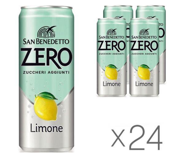 Вода газована соковмісна зі смаком лимона San Benedetto без цукру 24 шт. х 0.33 л (18472) - фото 2