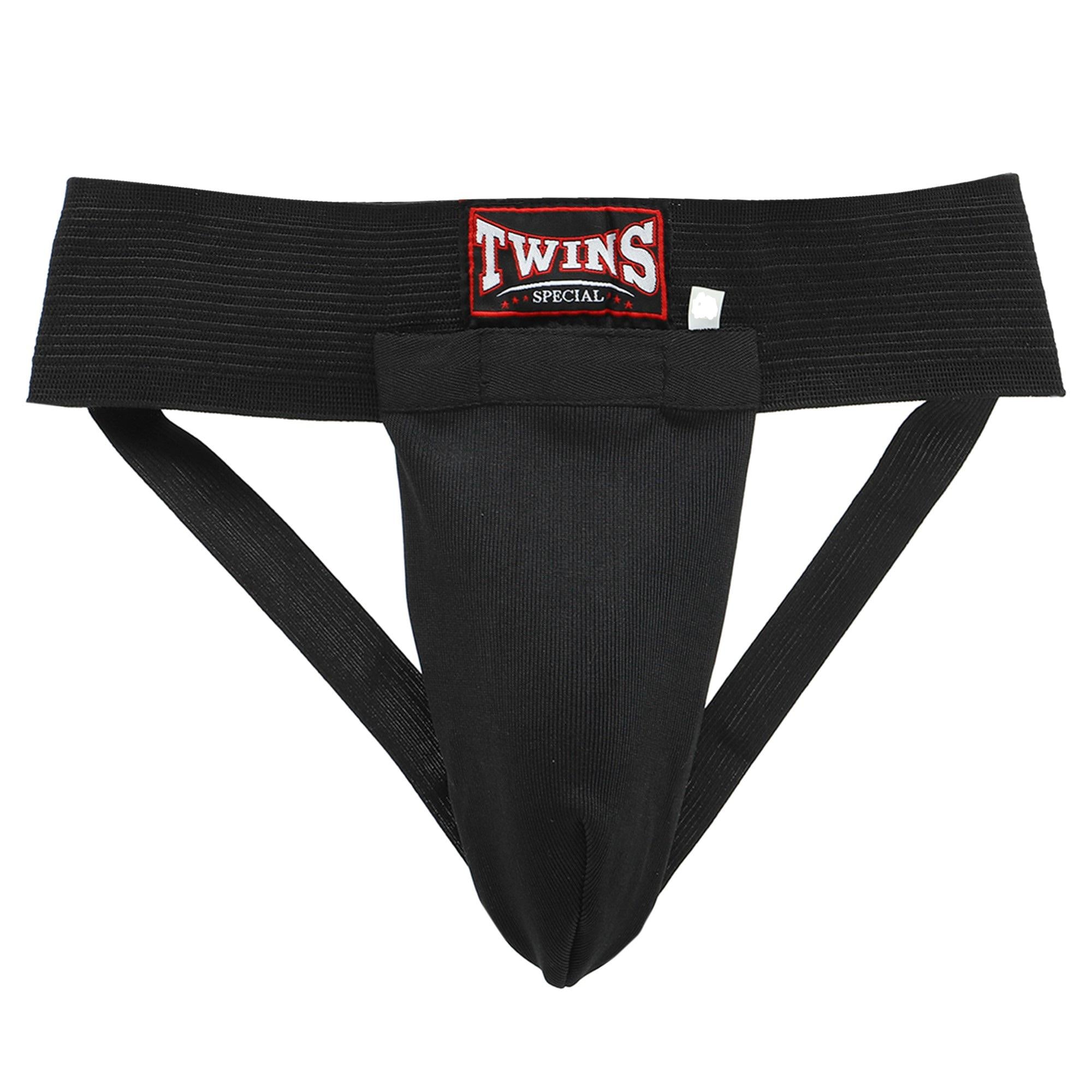 Защита паха мужская TW-053-2 TWINS ракушка полиэстер пластик S 6-12 лет Черный (6936116105506)