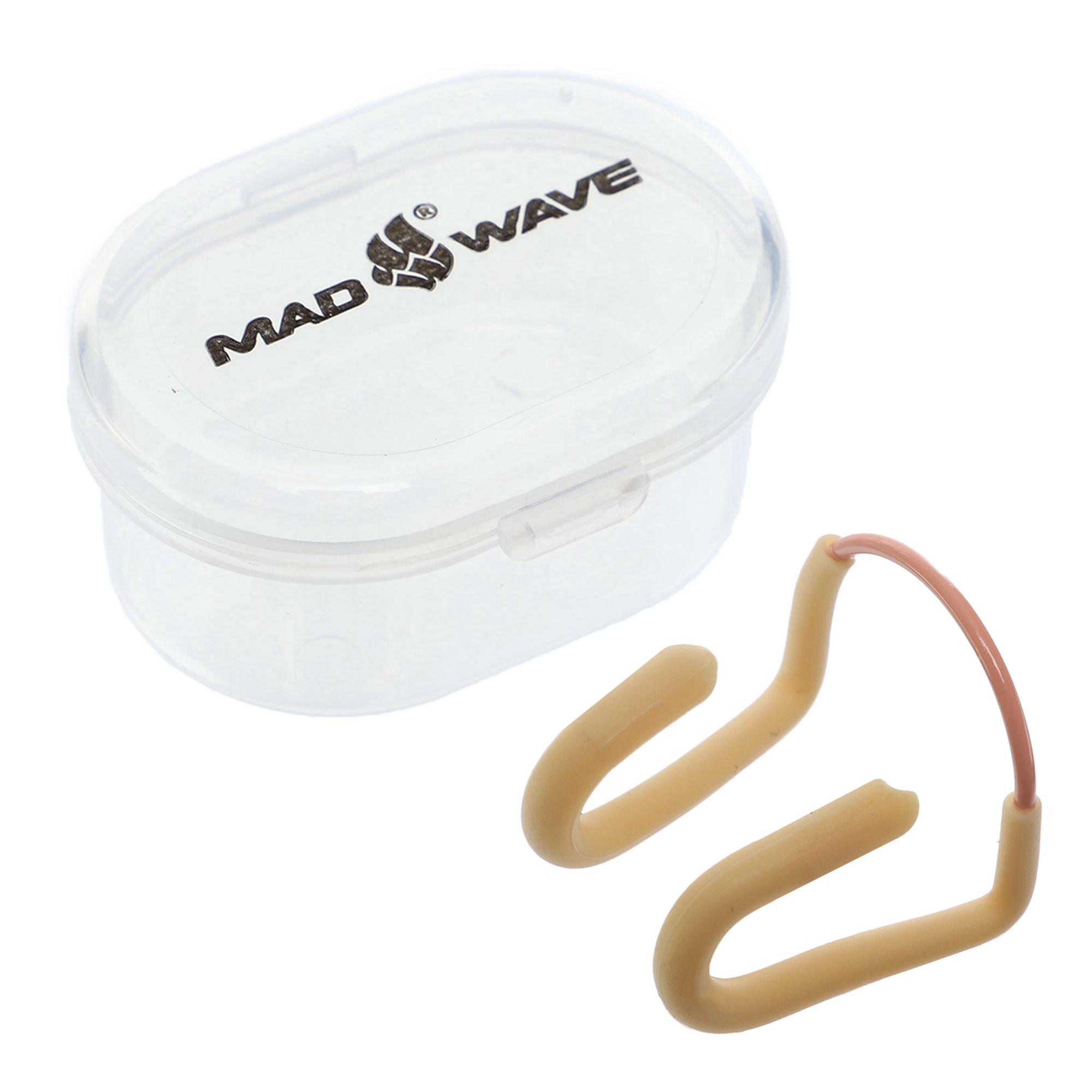 Зажим для носа Nose Clip MadWave M071402000W безразмерный Бежевый (M071402000W)
