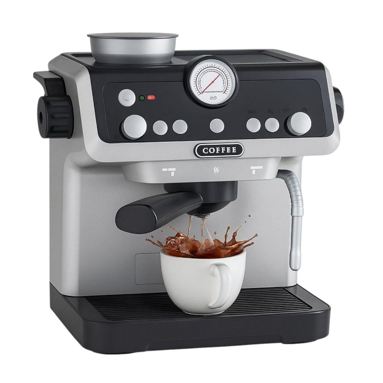 Интерактивная детская игрушка Кофеварка HJ623 с водой/звуком/светом