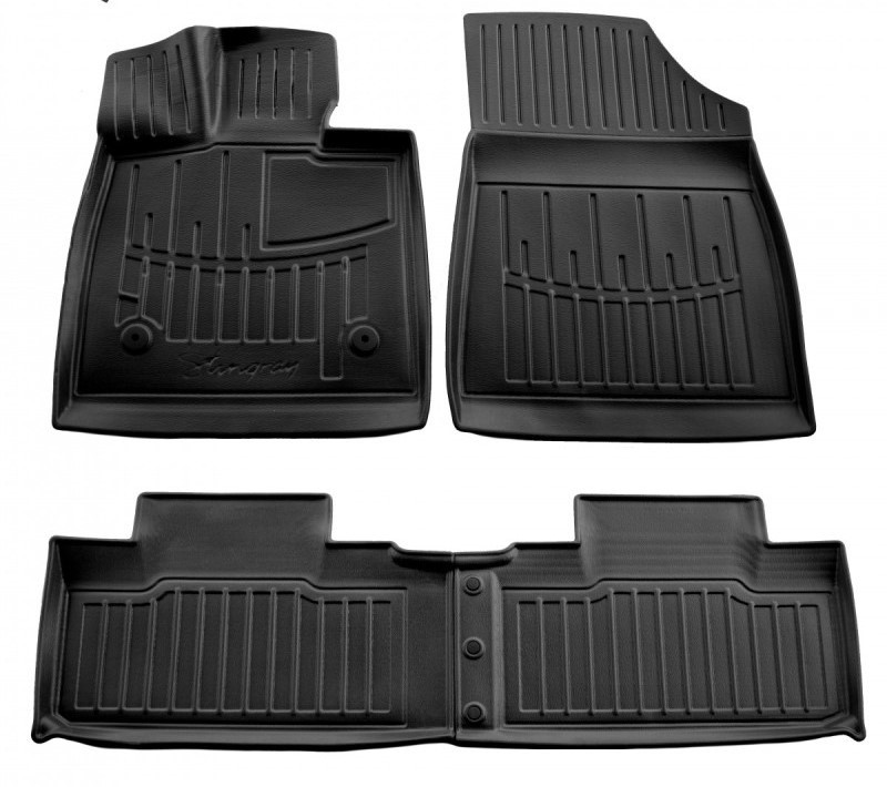 Автоковрики 3D Stingray BYD Song 2023- 4 шт. Черный (2270990137)