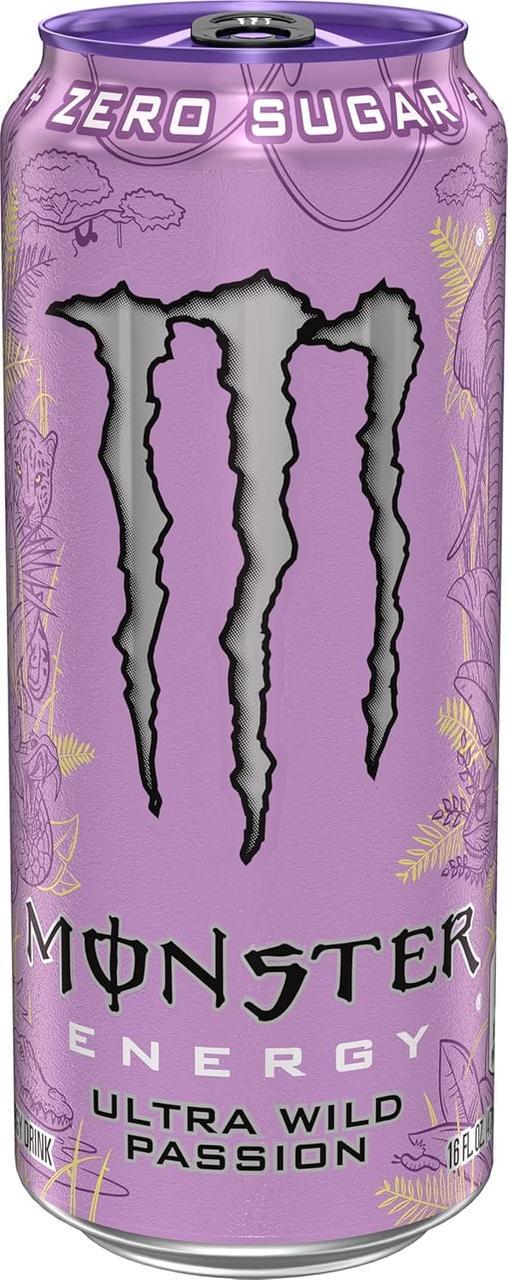Энергетический напиток Monster Energy Ultra Wild Passion без сахара 473 мл (2872193058)