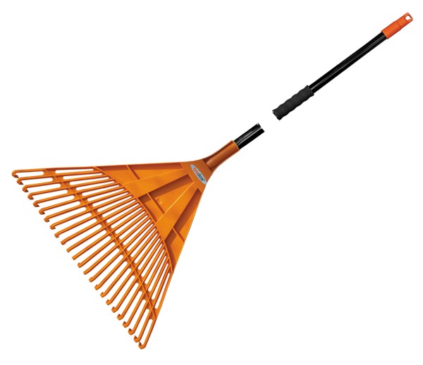 Граблі віялові з металевим держаком 24 зубці (KT-CX24B-M)