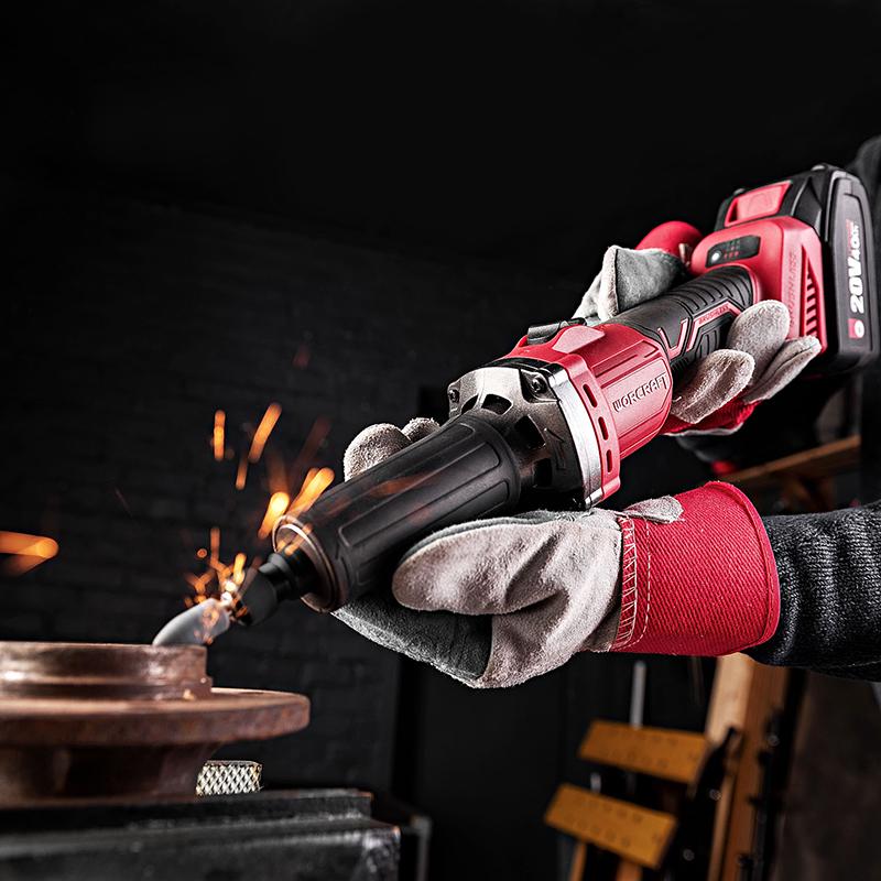 Шліфувальна машинка акумуляторна безщіткова Worcraft CDG-S20LiB з акумулятором 4А і зарядним патрон 0,6 мм (43232) - фото 13