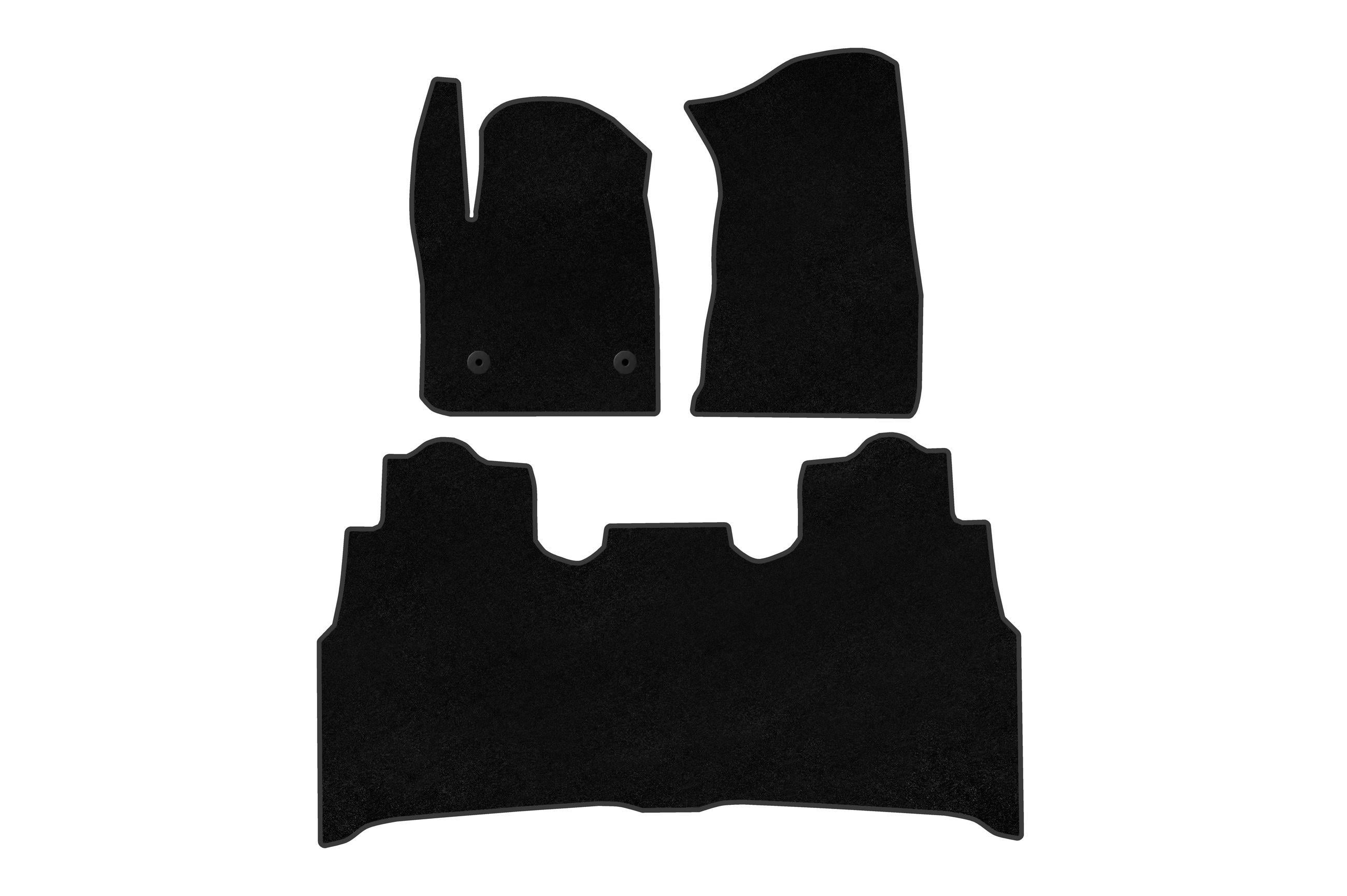 Коврики автомобильные Digital Designs Premium для Chevrolet Silverado 2019- гг. ткань Черный (184906)