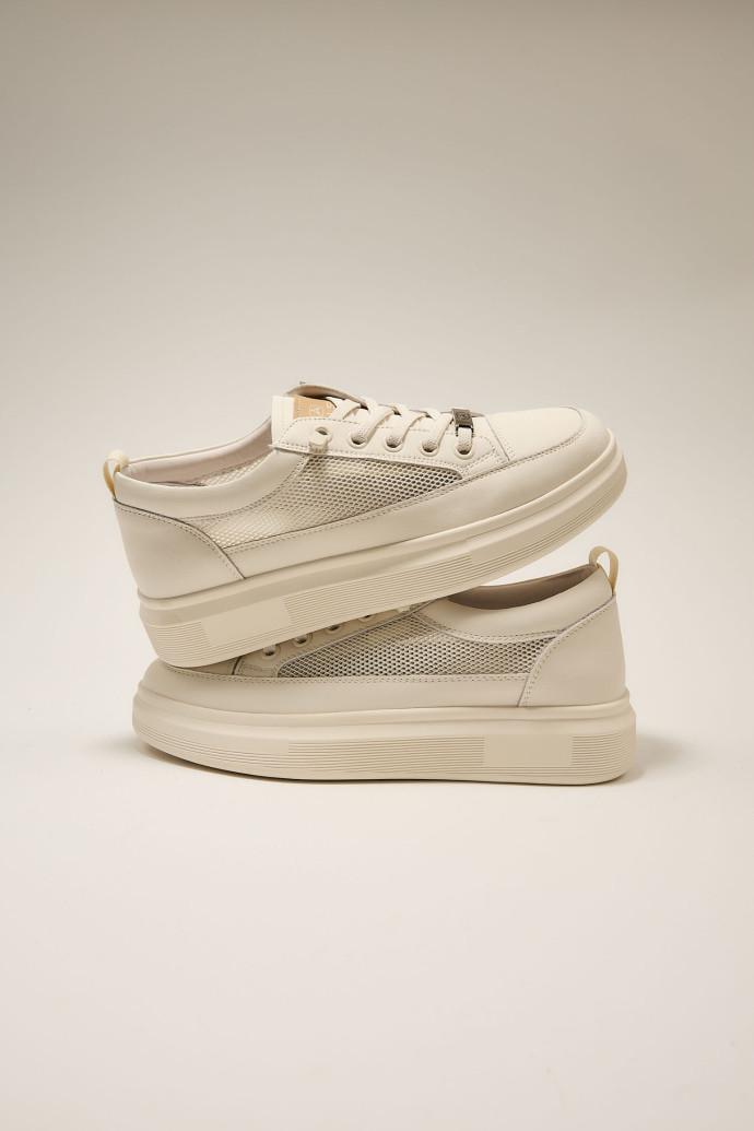 Слипоны женские ALLSY р. 39 Бежевый (197140)