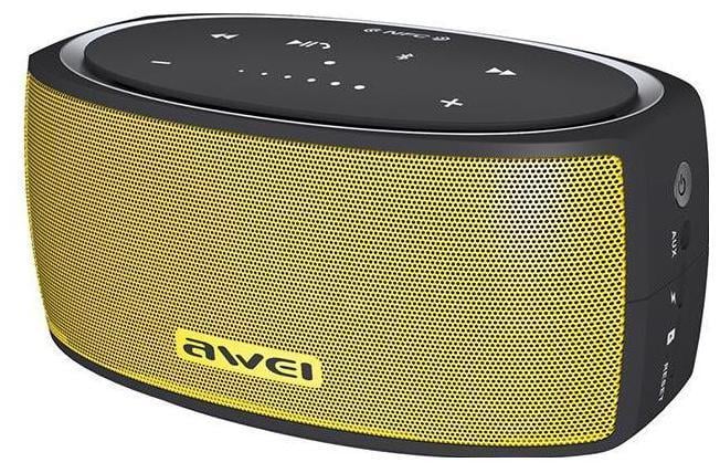 Портативна колонка AWEI Bluetooth Y210 2200мАч yellow
