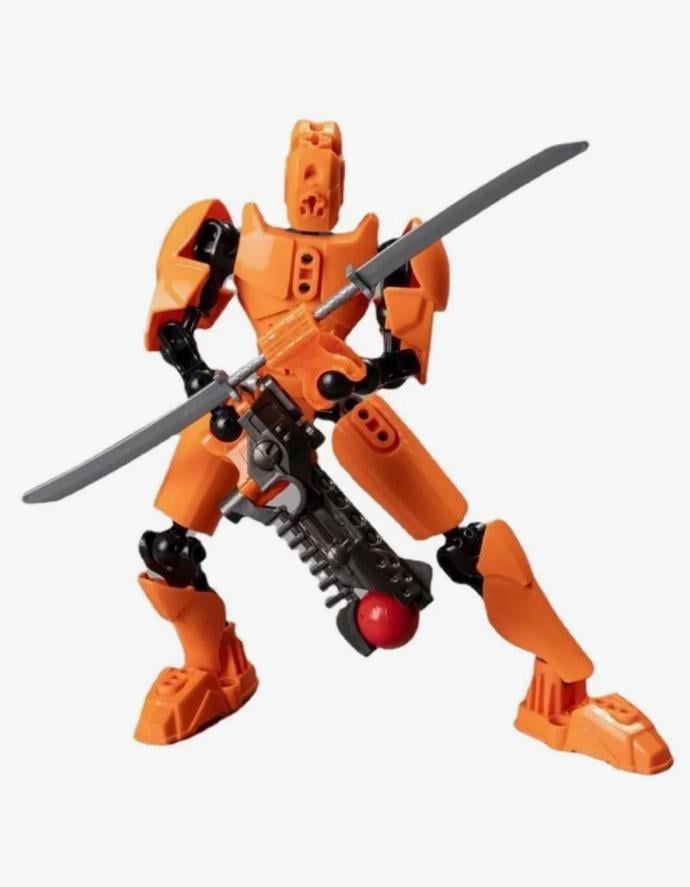 Фігурка Titan Lucky 13 Dummy рухливий улюбленець дітей Помаранчевий (640/7)