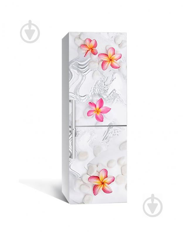 Наклейка на холодильник Zatarga «Ручей медитаций» 650х2000 мм виниловая 3Д наклейка декор на кухню Наклейка на холодильник Zatarga «Ручей медитаций» 650х2000 мм виниловая 3Д наклейка декор на кухню