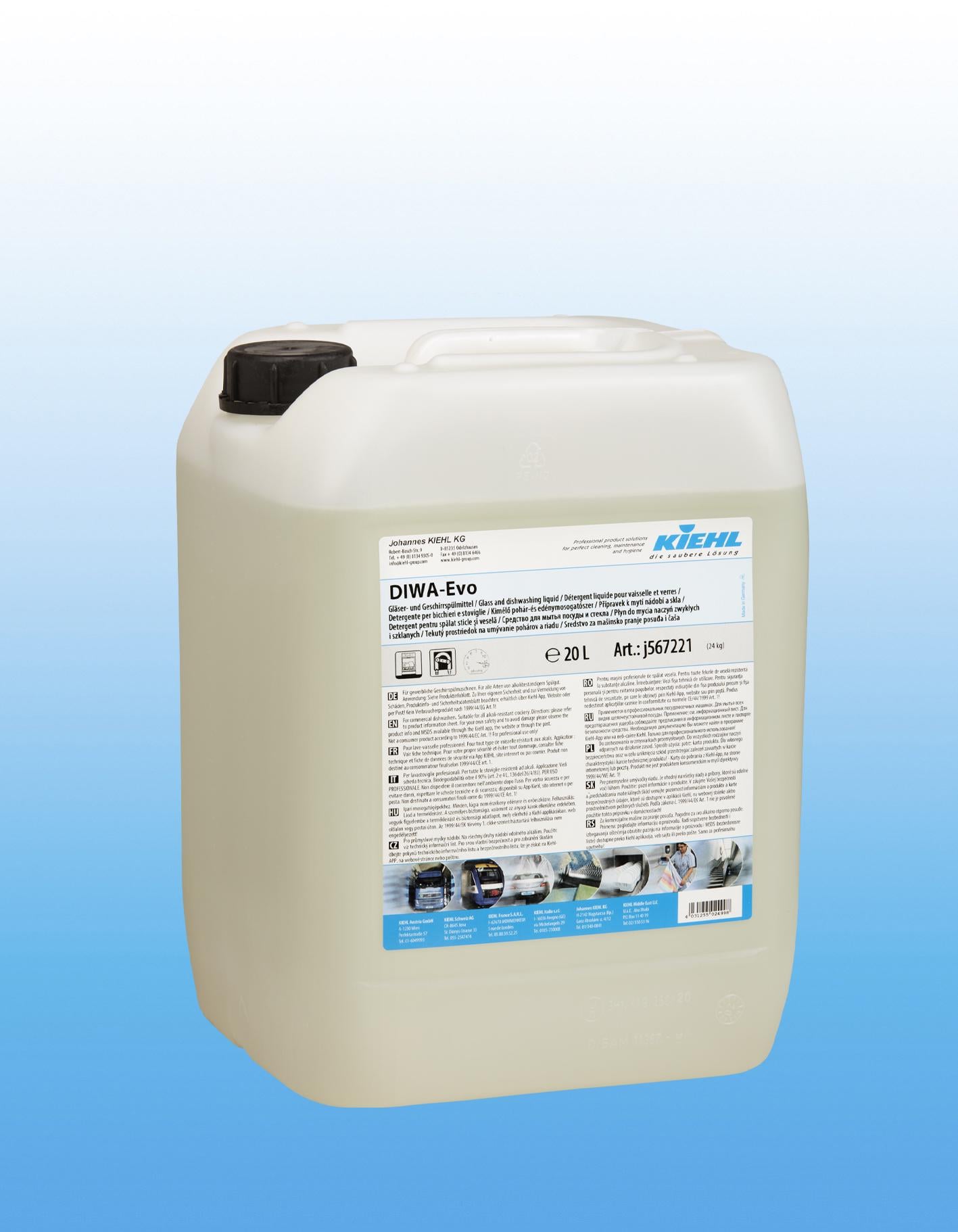 Моющее для посуды в посудомоечных машинах Kiehl DIWA-Evo 20 л