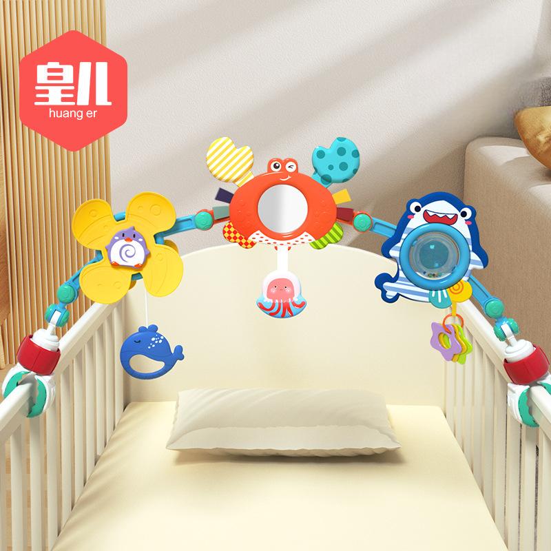 Розвиваюча дуга Huanger для коляски/ліжечка Різнокольоровий - фото 2 Розвиваюча дуга Huanger для коляски/ліжечка Різнокольоровий - фото 2