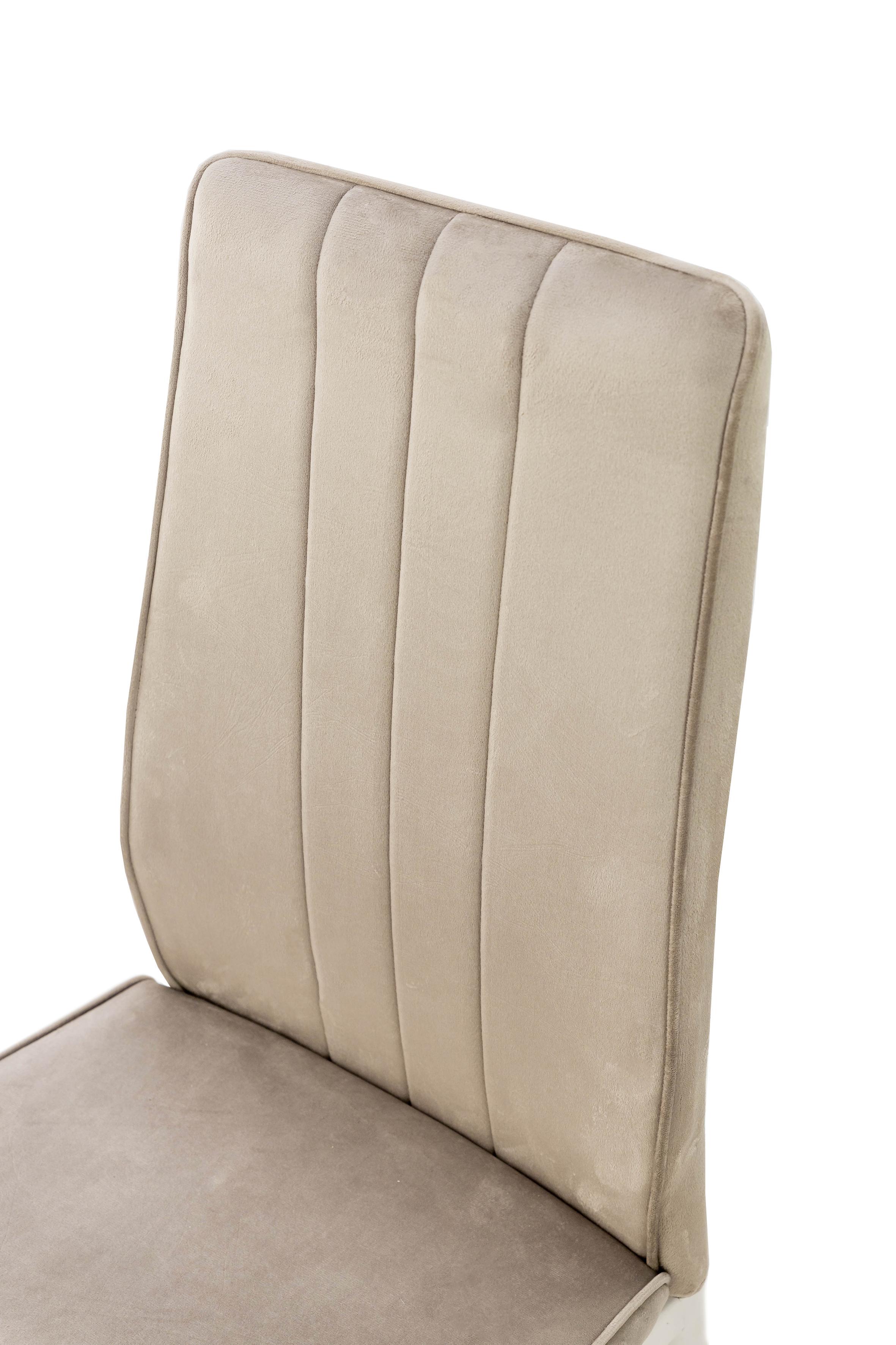 Стул для кухни и гостиной ГРЕЙС Рич 410х970х400 мм Белый/Песочный (GAА0057680) - фото 8