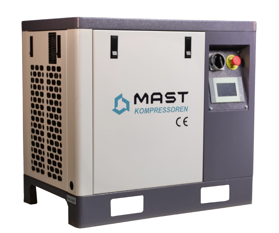 Винтовой компрессор Mast SH-5 Inverter 220V двигатель на постоянных магнитах