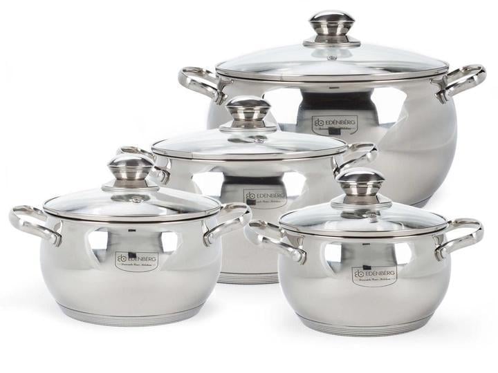 Набір каструль Edenberg EB-1115 8 пр. Набір каструль Edenberg EB-1115 8 пр.