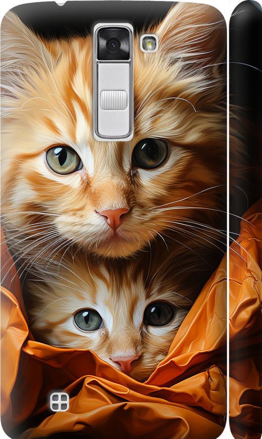 Чехол на LG K8 K350E Котики 2 (5664m-297-42517)