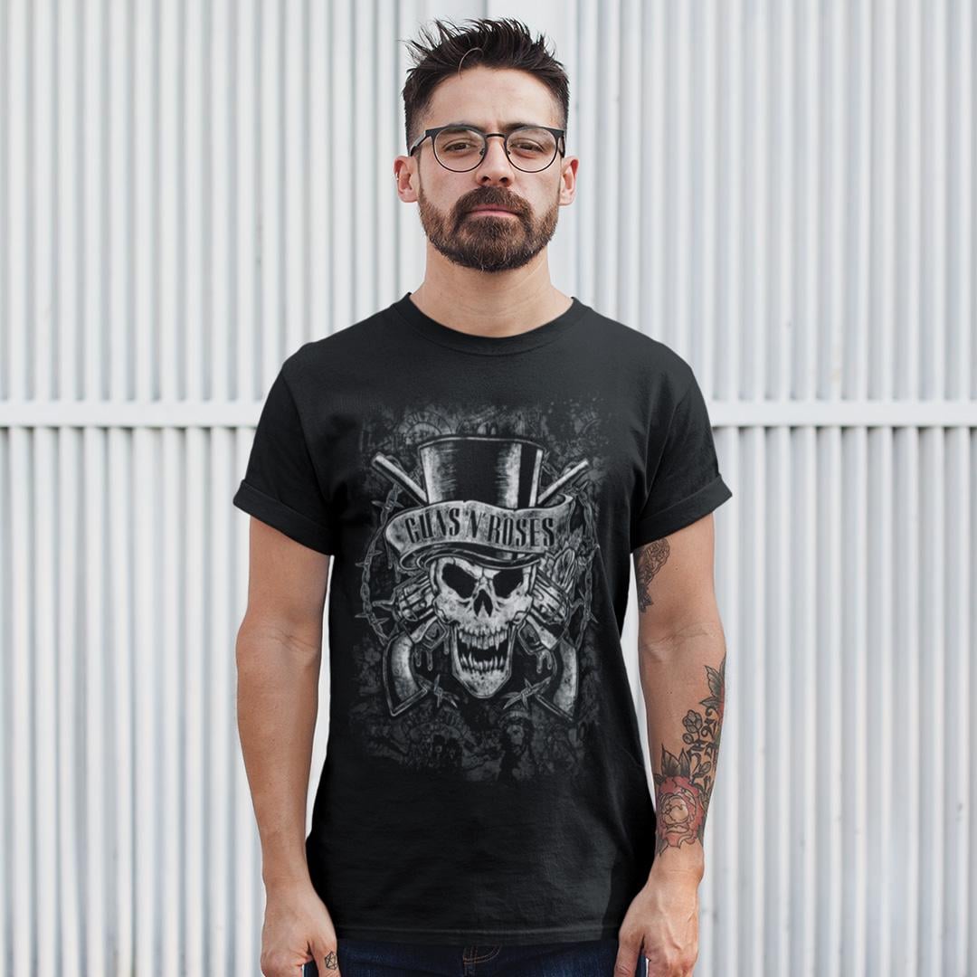 Футболка унисекс Guns N Roses Skull S Черный (00000001244)