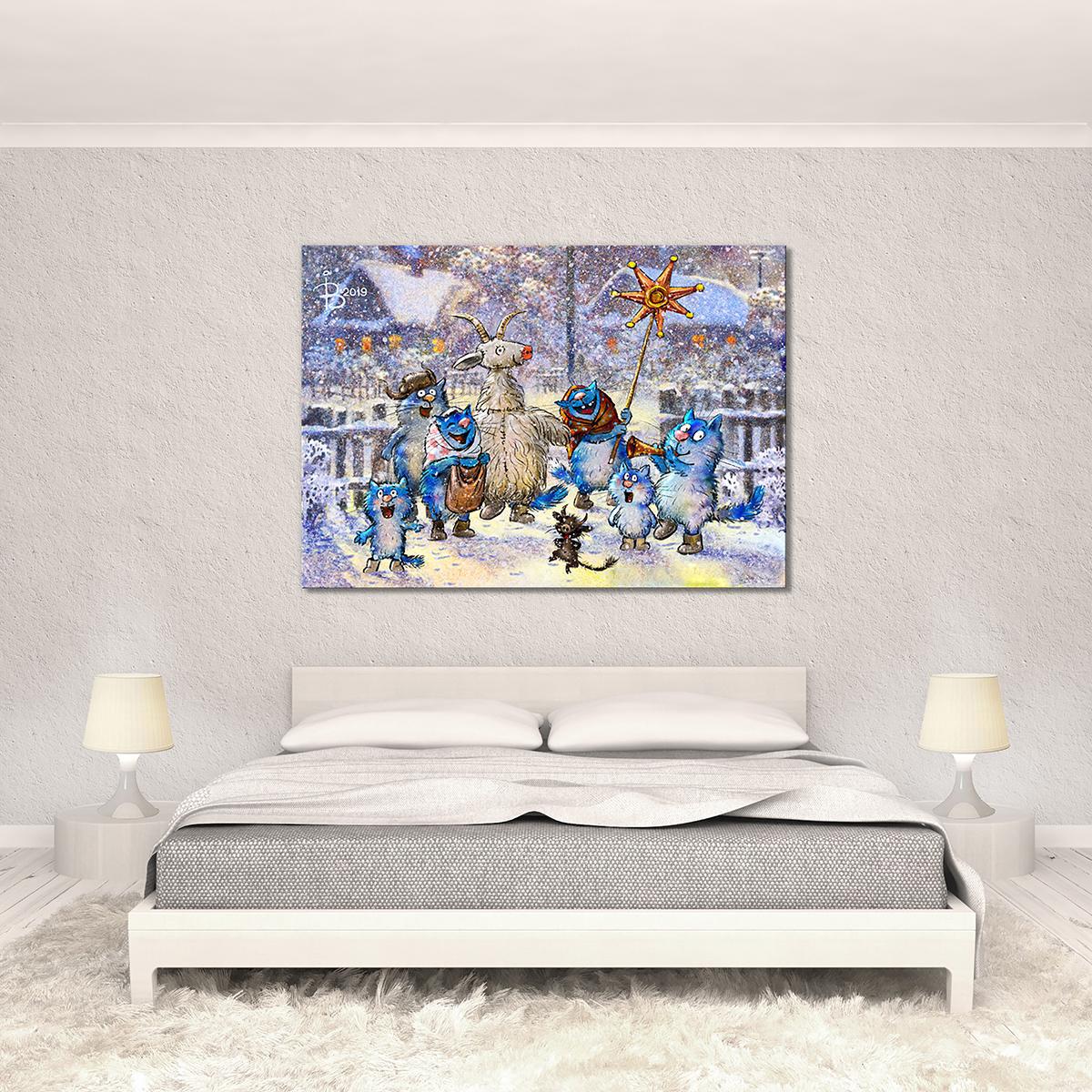 Модульная картина Колядниця 1 модуль 40х60 см