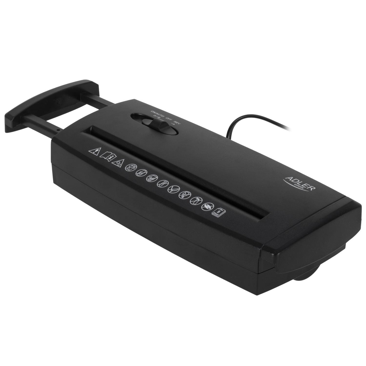 Шредер Adler AD 1040 с регулируемым кронштейном 150 Вт Черный (29875747) - фото 4 Шредер Adler AD 1040 с регулируемым кронштейном 150 Вт Черный (29875747) - фото 4