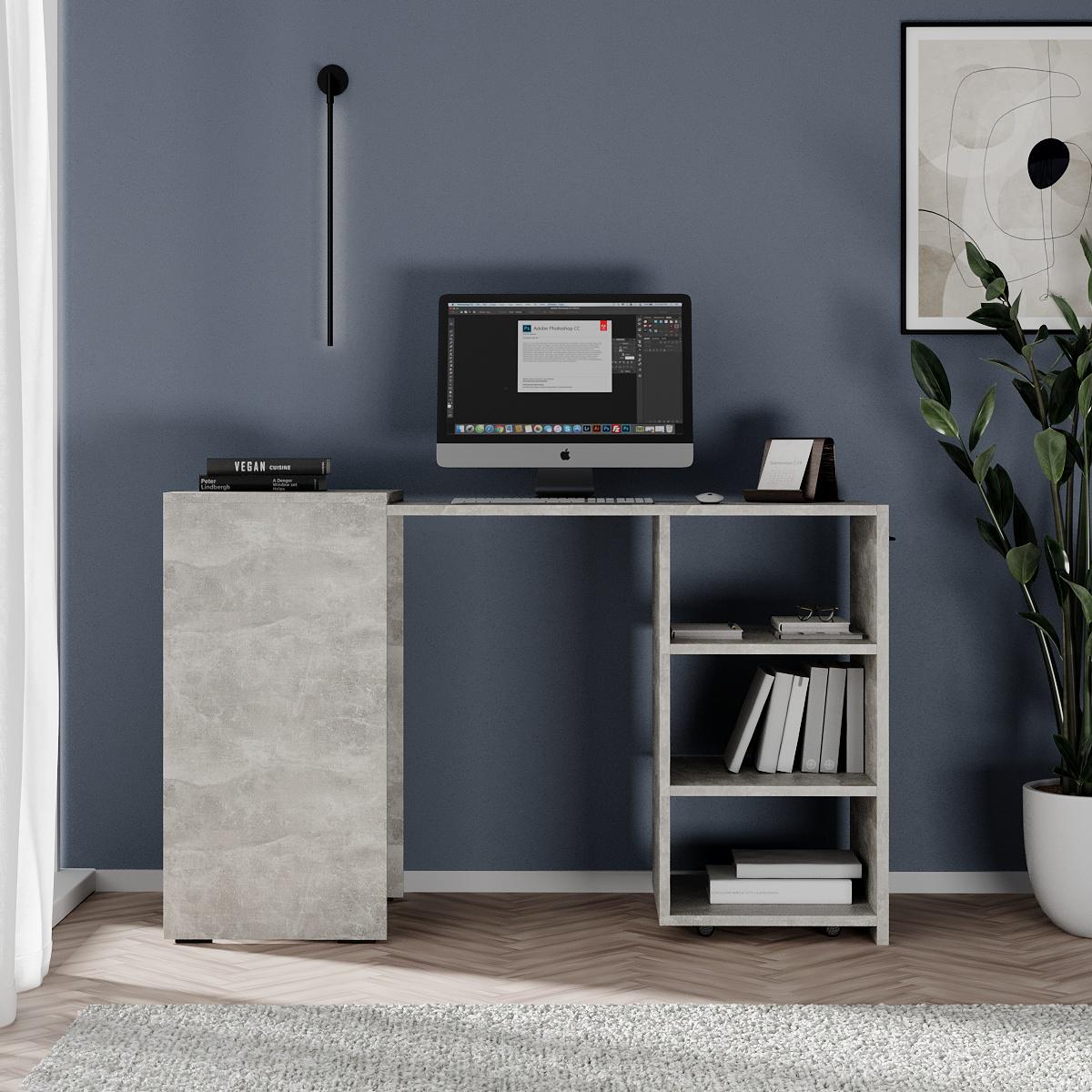 Стол тумба трансформер Dolli 1400x450x756 Ательє светлый (GATB27050500000) - фото 3 Стол тумба трансформер Dolli 1400x450x756 Ательє светлый (GATB27050500000) - фото 3