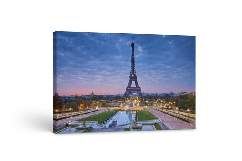 Картина на холсте KIL Art Вечерняя Эйфелевая башня 122x81 см (264)