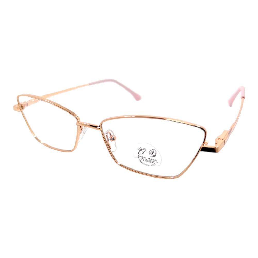 Компьютерные очки Blue Blocker оправа 80016 NN Розовый Золотой