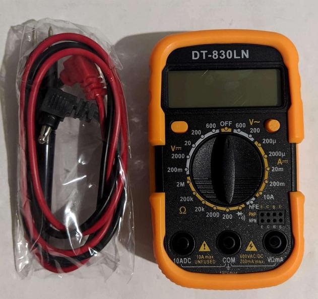 Мультиметр цифровий Digital DT-830LN