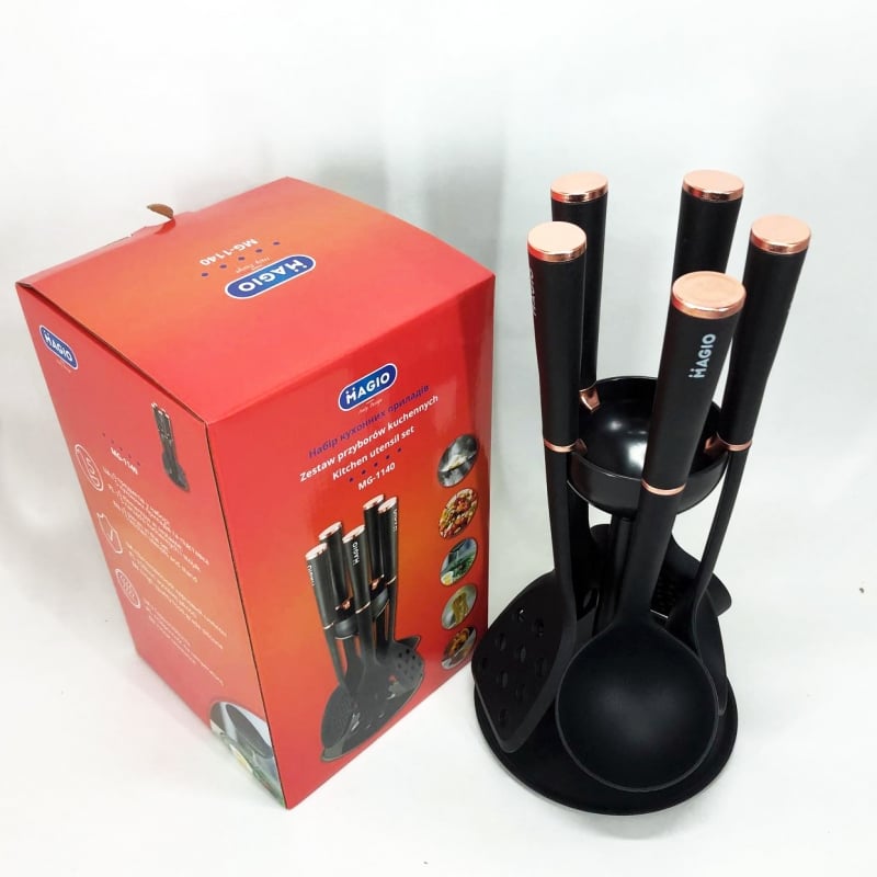 Набір кухонного приладдя Magio MG-1140 (17761611) - фото 10 Набір кухонного приладдя Magio MG-1140 (17761611) - фото 10