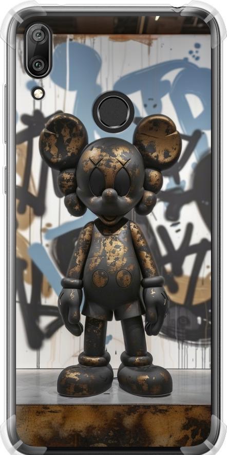 Чехол на Huawei Y7 2019 Bronze kaws v2 (6098sp-1638-42517)