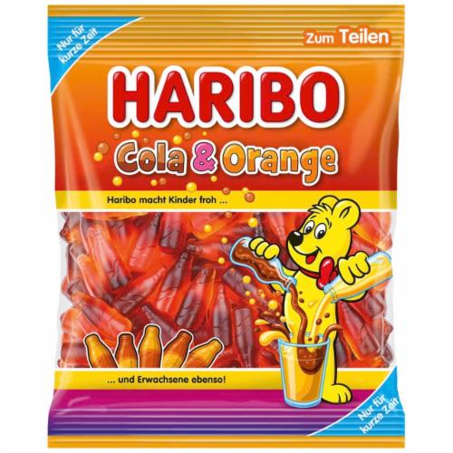 Цукерки желейні Haribo Cola&Orange 175 г (06792)