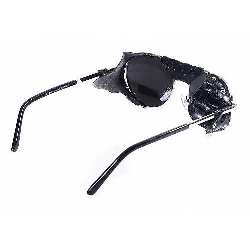 Окуляри Global Vision Aviator-5 (silver mirror) чорні дзеркальні (1АВІА5-70) - фото 5