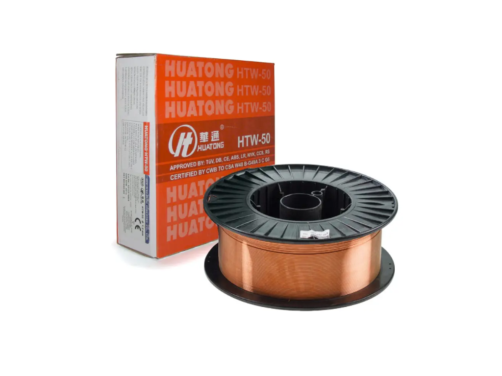 Сварочная проволока HTW-50 Huatong 0,8 мм 5 кг (P-716)