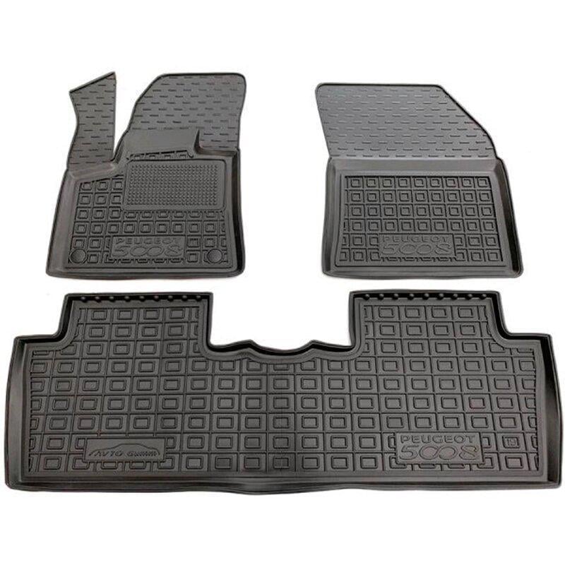 Коврики автомобильные AVTO-Gumm Peugeot 5008 II 19-23 Черный (11755)