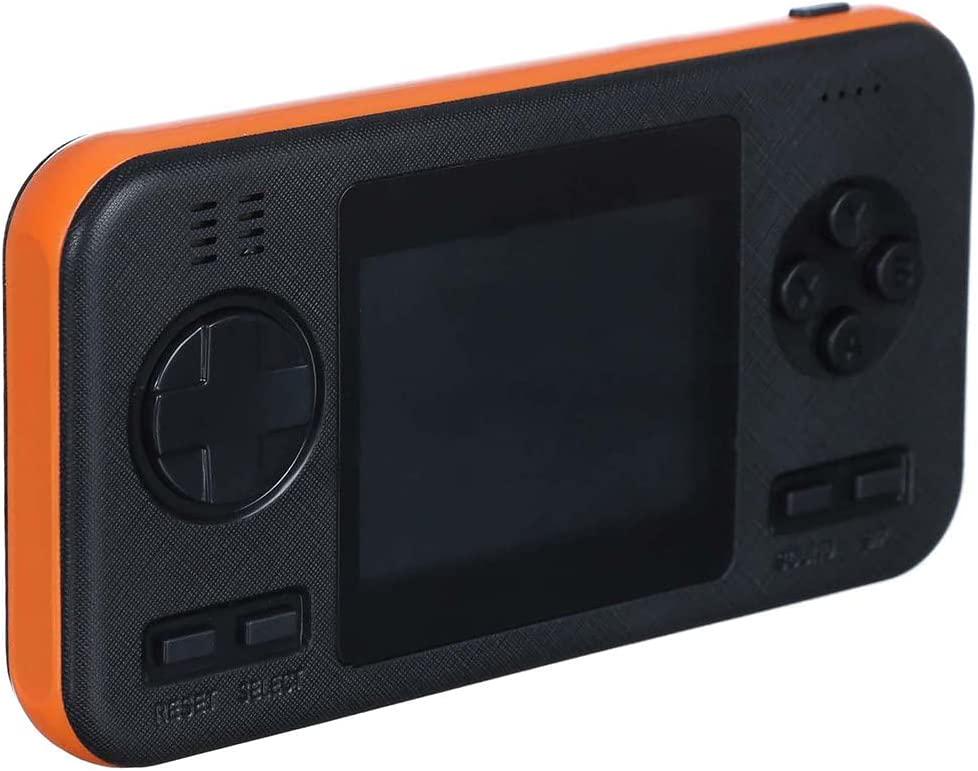 Игровая приставка SUP G-416 Game Box Portable 416-games Power Bank Black/Orange - фото 2