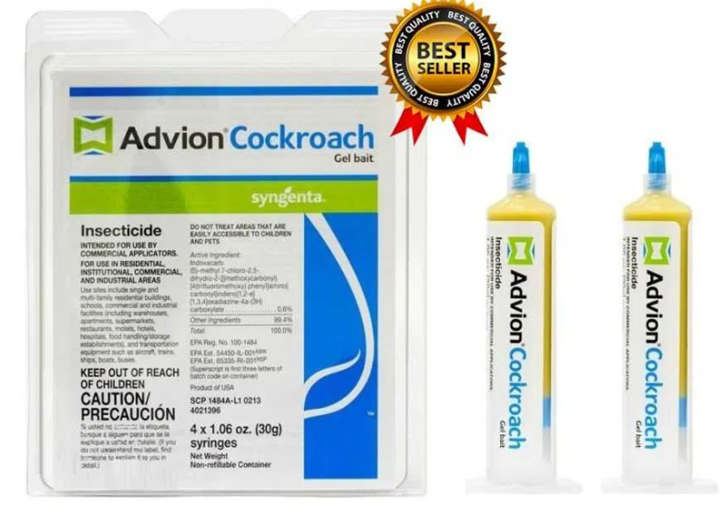 Гель яд от тараканов Advion Cockroach Gel Syngenta Evolution шприц 15 г (2363968983) - фото 4