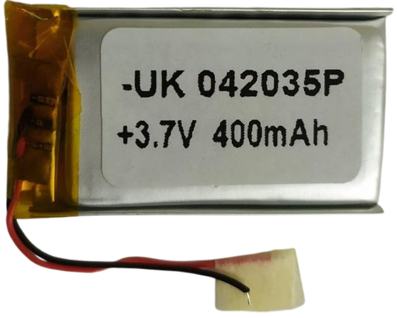 Аккумуляторная батарея 20354 400 mAh (000020498)
